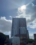 Cladding removed from Pendleton tower blocks